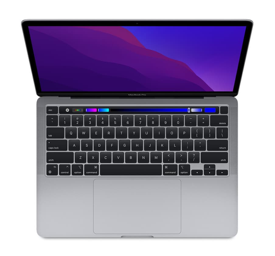 MacBook Pro Touch Bar 13" 2020 Apple M1 3.2 Ghz 16 Go 1 To SSD Gris Sidéral